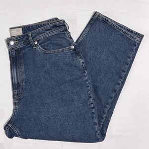 Everlane Curvy Cheeky Crop Jean - Organic Cotton - Size 33